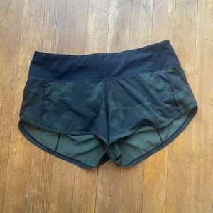 lululemon shorts camo